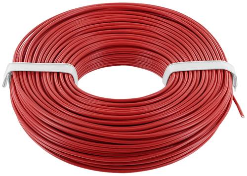 Econ connect KL05RT40 Litze 1 x 0.5mm² Rot 40m von econ Connect