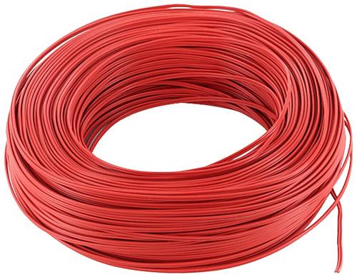 Econ connect ZKL014RT100 Litze 2 x 0.14mm² Rot 100m von econ Connect