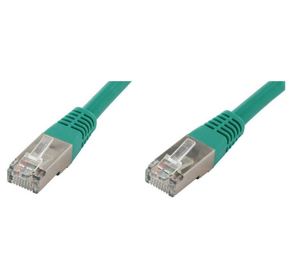 econ Connect Patchkabel CAT 6 S/FTP LAN-Kabel, (20.00 cm), Paarschirm von econ Connect