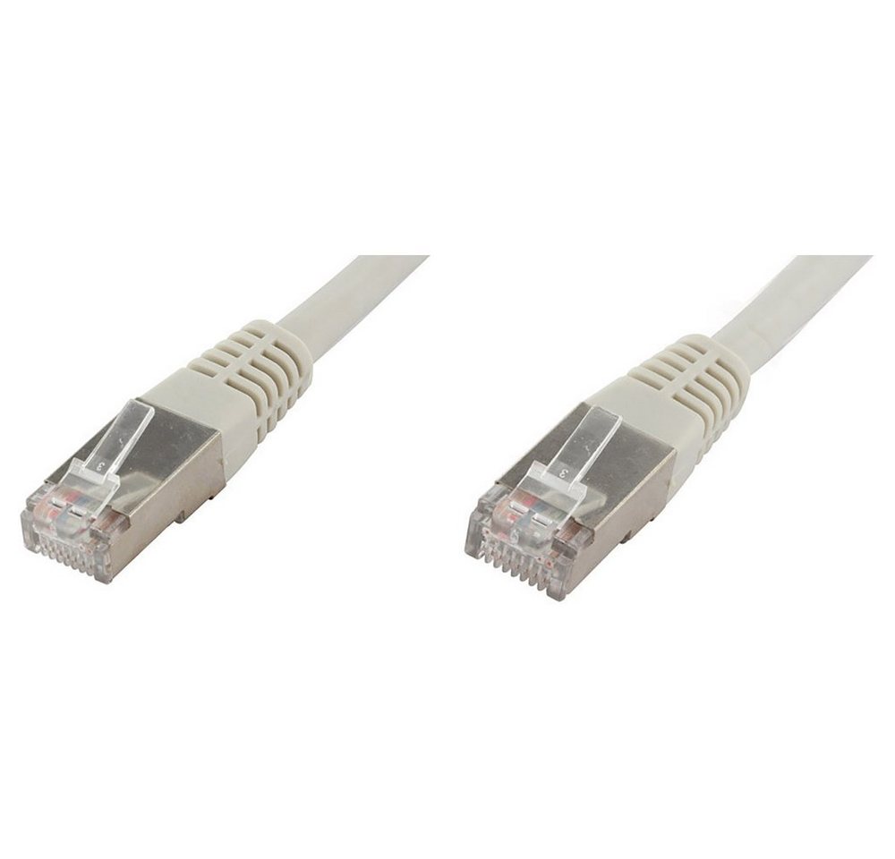 econ Connect econ connect F6TP2GR RJ45 Netzwerkkabel, Patchkabel CAT 6 S/FTP 2.00 m Netzkabel, (200.00 cm) von econ Connect