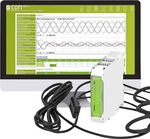 Econ Solutions econ sens3PRO - 3000A Netz-Analysegerät 3phasig mit Loggerfunktion von econ Solutions
