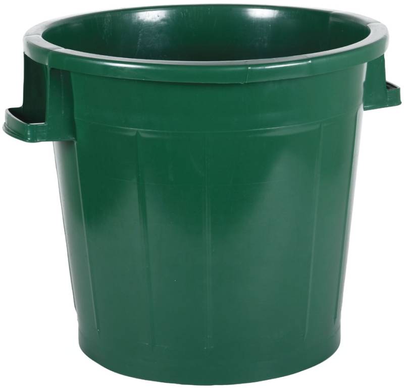 EDA Abfalltonne, 75 Liter, grün von eda