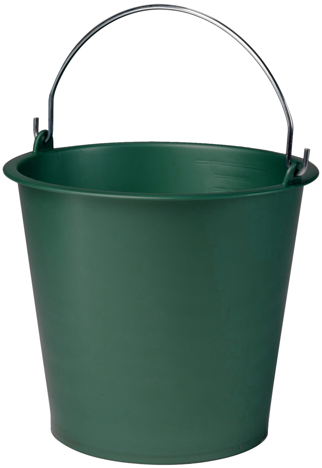 EDA Eimer, 13 Liter, Kunststoff, grün von eda