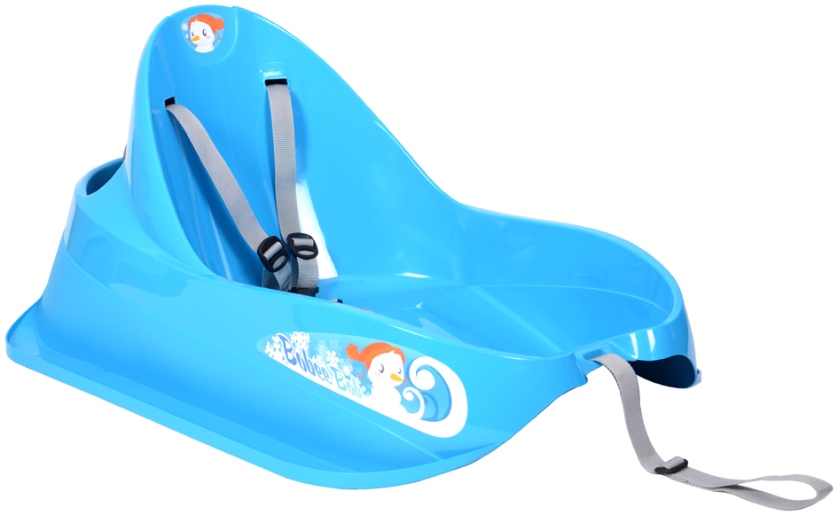 EDA Kleinkinder-Schlitten Bobee Bob, Kunststoff, blau EDA Kleinkinder-Schlitten Bobee Bob, Kunststoff, blau von eda