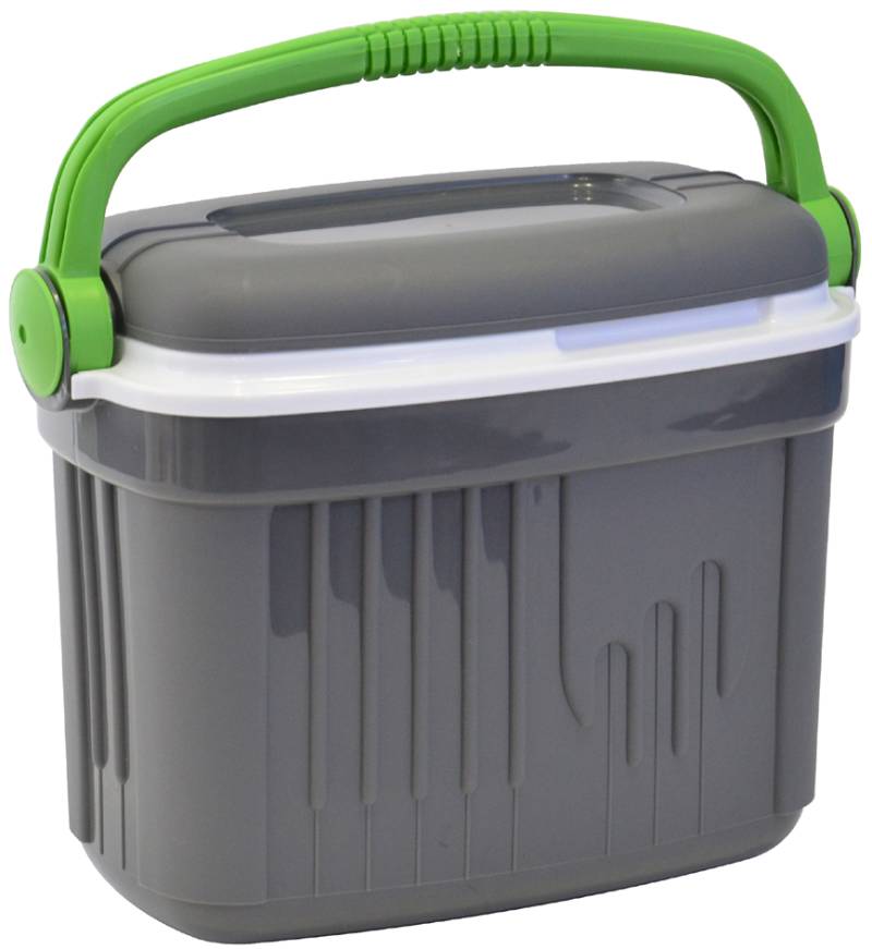 EDA Kühlbox ICEBERG, 8 Liter, grau / grün von eda