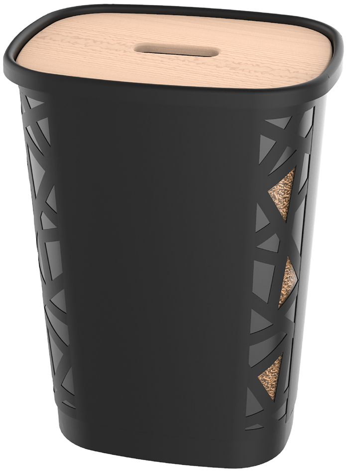 EDA Pellets-Aufbewahrungsbox, 70 Liter, schwarz von eda