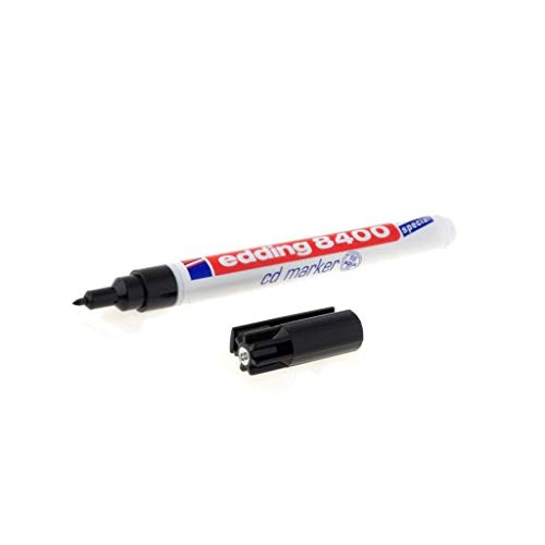 FSE-CD-ROM Stift: Permanentmarker schwarz 0,5-1mm EDDING 8400 EDDING von edding