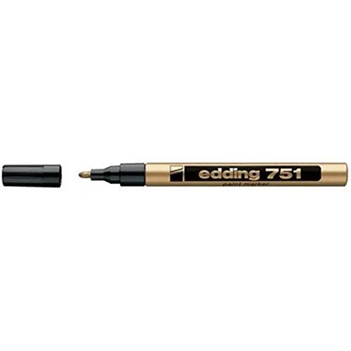 Lackmarker edding 751, ca. 1,0-2,0mm, gold von edding