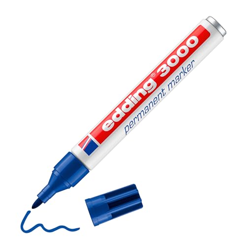 edding 3000 "Permanent-Marker, 2-3mm Blau von edding