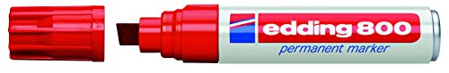 edding 800 Permanent Marker Red Permanent Marker – Permanent Markers (Red) von edding