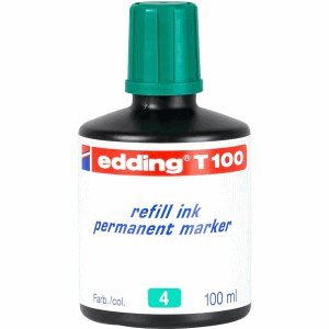 edding Nachfülltinte T 100 Permanentmarker 100ml grün von edding