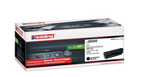 edding Toner EDD-2000 - Schwarz - Reichweite 2000 Seiten - Ersetzt HP 12A (Q2612A) von edding