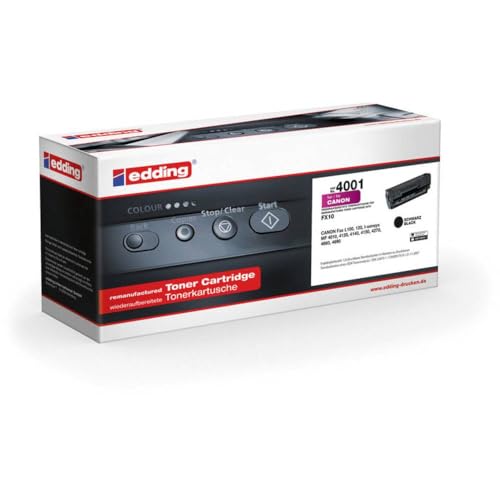 edding Toner EDD-4001 - Schwarz - Reichweite 2000 Seiten - Ersetzt Canon FX-10 edding Toner EDD-4001 - Schwarz - Reichweite 2000 Seiten - Ersetzt Canon FX-10 von edding
