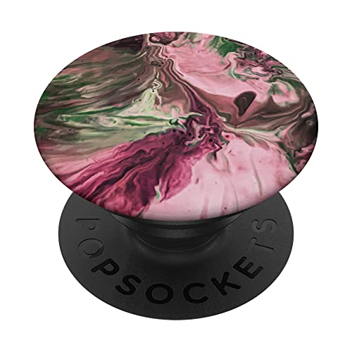 rose Tinte Aquarell PopSockets mit austauschbarem PopGrip von edel kunstvoll
