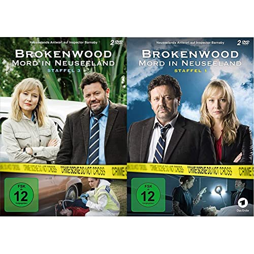 Brokenwood - Mord in Neuseeland - Staffel 3 [2 DVDs] & Brokenwood - Mord in Neuseeland - Staffel 1 [2 DVDs] von edel