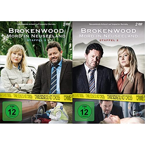 Brokenwood - Mord in Neuseeland - Staffel 3 [2 DVDs] & Brokenwood - Mord in Neuseeland - Staffel 2 [2 DVDs] von edel