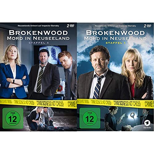 Brokenwood - Mord in Neuseeland - Staffel 4 [2 DVDs] & Brokenwood - Mord in Neuseeland - Staffel 1 [2 DVDs] von edel