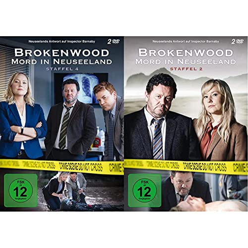 Brokenwood - Mord in Neuseeland - Staffel 4 [2 DVDs] & Brokenwood - Mord in Neuseeland - Staffel 2 [2 DVDs] von edel
