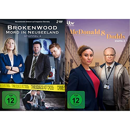 Brokenwood - Mord in Neuseeland - Staffel 4 [2 DVDs] & McDonald & Dodds - Staffel 2 von edel