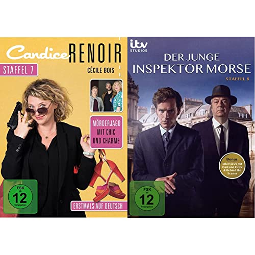 Candice Renoir - Staffel 7 & Der junge Inspektor Morse - Staffel 8 [2 DVDs] von edel