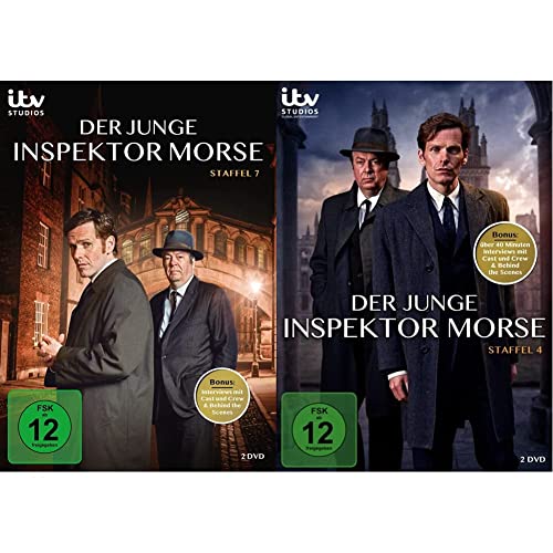 Der Junge Inspektor Morse-Staffel 7 [2 DVDs] & Der junge Inspektor Morse - Staffel 4 [2 DVDs] von edel