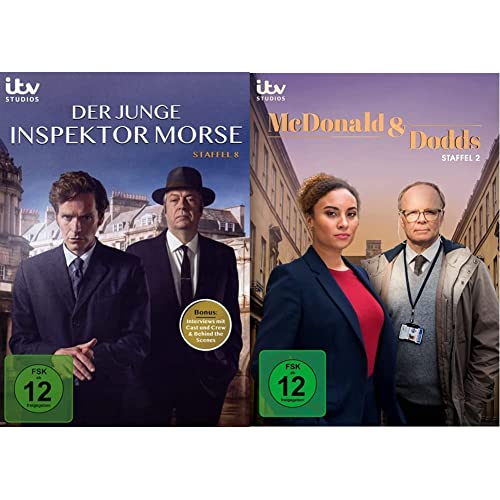 Der junge Inspektor Morse - Staffel 8 [2 DVDs] & McDonald & Dodds - Staffel 2 von edel