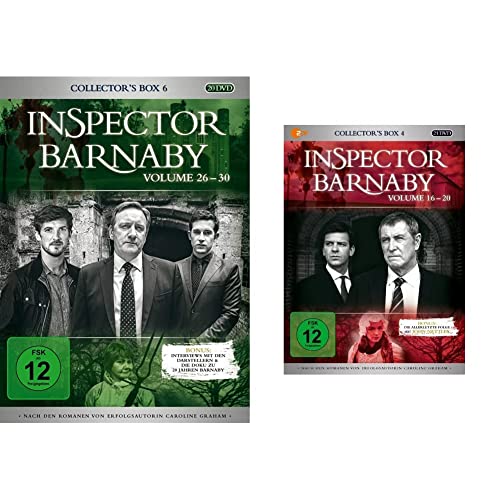Inspector Barnaby - Collector's Box 6, Vol. 26-30 [20 DVDs] & Inspector Barnaby - Collector's Box 4, Vol. 16-20 (21 Discs) von edel