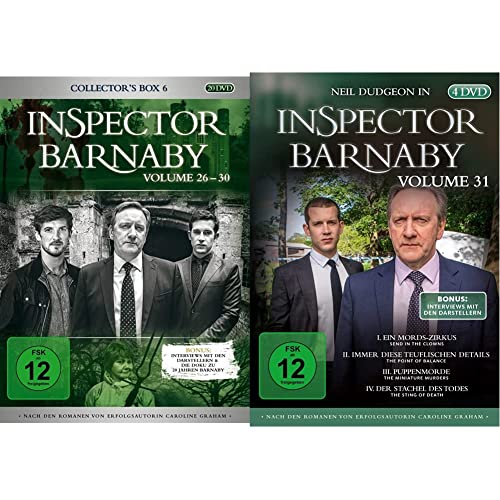 Inspector Barnaby - Collector's Box 6, Vol. 26-30 [20 DVDs] & Inspector Barnaby Vol. 31 [4 DVDs] von edel