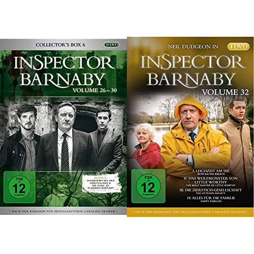 Inspector Barnaby - Collector's Box 6, Vol. 26-30 [20 DVDs] & Inspector Barnaby Vol. 32 (DVD) von edel