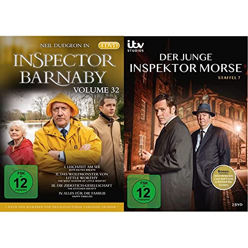 Inspector Barnaby Vol. 32 (DVD) & Der Junge Inspektor Morse-Staffel 7 [2 DVDs] von edel