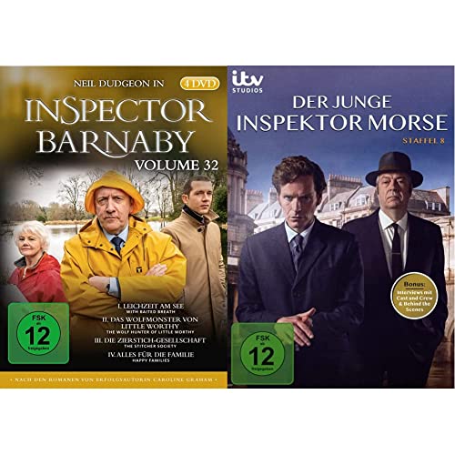 Inspector Barnaby Vol. 32 (DVD) & Der junge Inspektor Morse - Staffel 8 [2 DVDs] von edel