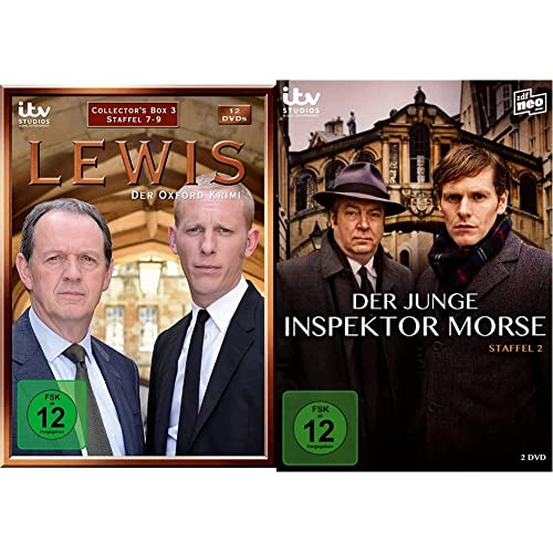 Lewis - Der Oxford Krimi - Collector's Box 3 [12 DVDs] & Der junge Inspektor Morse – Staffel 2 [2 DVDs] von edel