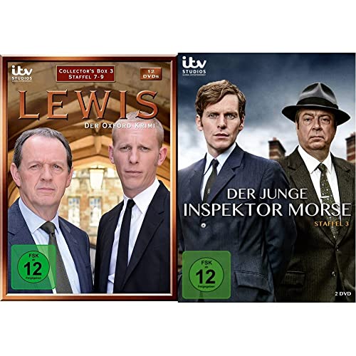 Lewis - Der Oxford Krimi - Collector's Box 3 [12 DVDs] & Der junge Inspektor Morse - Staffel 3 [2 DVDs] von edel