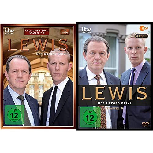 Lewis - Der Oxford Krimi - Collector's Box 3 [12 DVDs] & Lewis - Der Oxford Krimi: Staffel 6 [4 DVDs] von edel