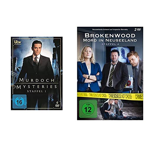 Murdoch Mysteries - Staffel 1 & Brokenwood - Mord in Neuseeland - Staffel 4 [2 DVDs] von edel
