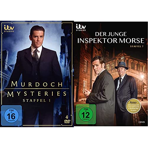 Murdoch Mysteries - Staffel 1 & Der Junge Inspektor Morse-Staffel 7 [2 DVDs] von edel