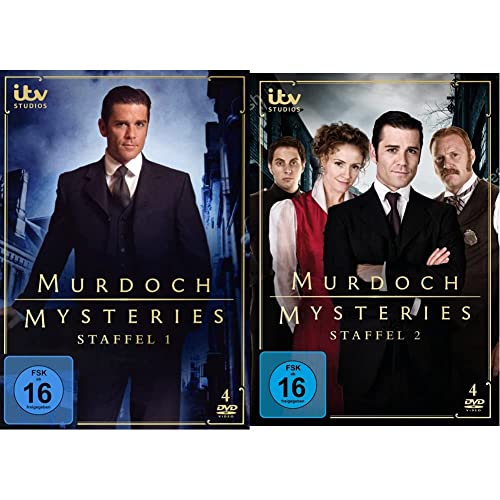 Murdoch Mysteries - Staffel 1 & Murdoch Mysteries - Staffel 2 (4 DVD) von edel