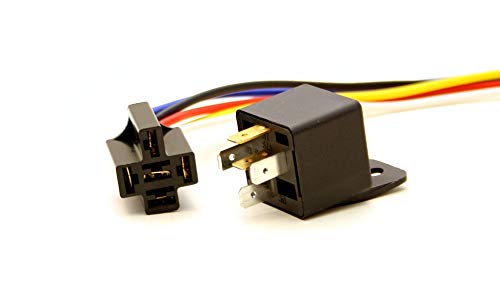 KFZ Relais Öffner Schließer Auto Umschaltrelais Wechselrelais 12V 40A mit Sockel von edi-tronic