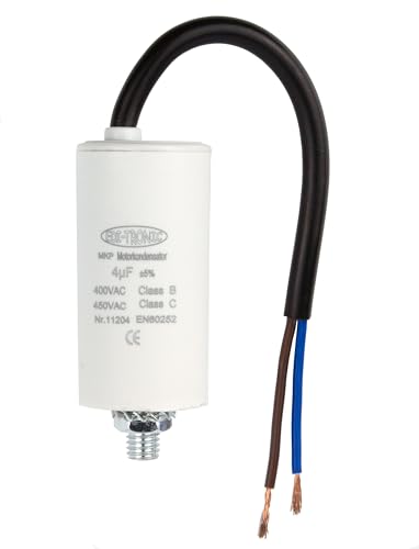 Kondensator Anlaufkondensator Motorkondensator Arbeitskondensator Kabel 4µF 450V Kondensator Anlaufkondensator Motorkondensator Arbeitskondensator Kabel 4µF 450V von edi-tronic