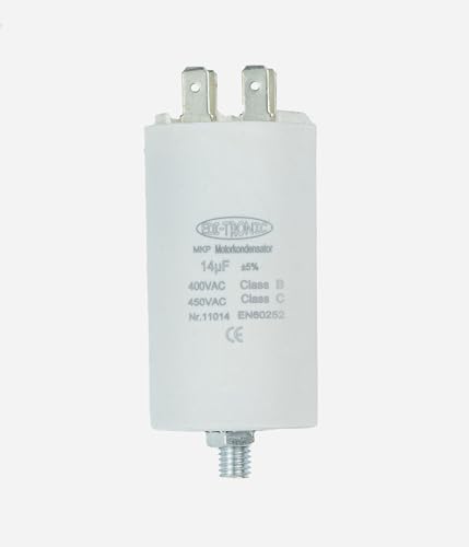 Kondensator Anlaufkondensator Motorkondensator Arbeitskondensator MKP 14µF 450V von edi-tronic