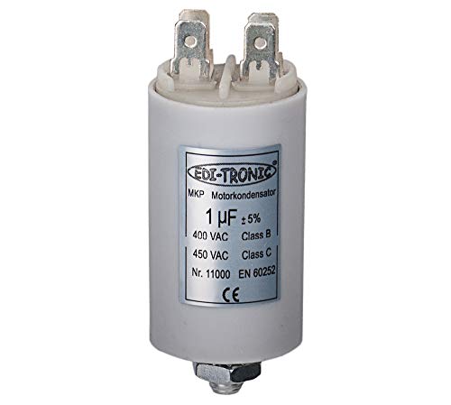 Kondensator Anlaufkondensator Motorkondensator Arbeitskondensator MKP 1µF 450V Kondensator Anlaufkondensator Motorkondensator Arbeitskondensator MKP 1µF 450V von edi-tronic