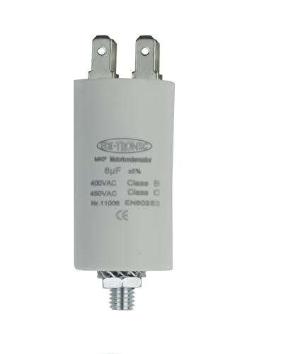 Kondensator Anlaufkondensator Motorkondensator Arbeitskondensator MKP 6µF 450V von edi-tronic