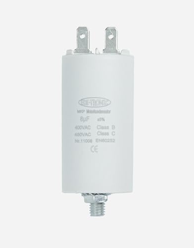 Kondensator Anlaufkondensator Motorkondensator Arbeitskondensator MKP 8µF 450V Kondensator Anlaufkondensator Motorkondensator Arbeitskondensator MKP 8µF 450V von edi-tronic