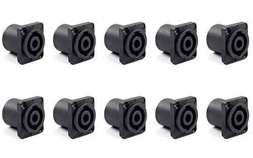 edi-tronic 10x PA LS Einbaubuchse Einbau Buchse Speaker Kabel Lautsprecher Lautsprecherbuchse edi-tronic 10x PA LS Einbaubuchse Einbau Buchse Speaker Kabel Lautsprecher Lautsprecherbuchse von edi-tronic