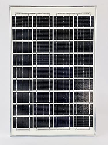 edi-tronic 12V Solarmodul 10W Solarpanel Solarzelle Polykristallin Photovoltaik Solar Modul von edi-tronic