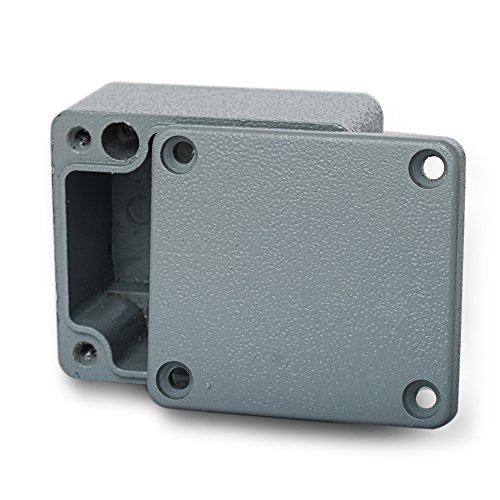edi-tronic Aluminium Leergehäuse 64x58x35mm Industriegehäuse IP66 Gehäuse Box Kasten Dicht von edi-tronic