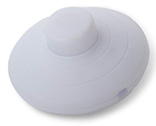 edi-tronic Fußschalter rund weiß Weiss 2A 250V Stehlampe Schalter Tretschalter Fussschalter edi-tronic Fußschalter rund weiß Weiss 2A 250V Stehlampe Schalter Tretschalter Fussschalter von edi-tronic