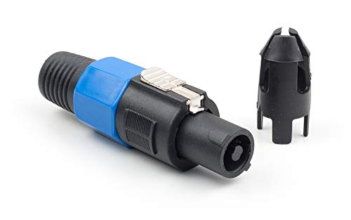 edi-tronic PA LS Stecker Speaker Kabel Lautsprecher Lautsprecherstecker Knickschutz Schraubkontakte von edi-tronic