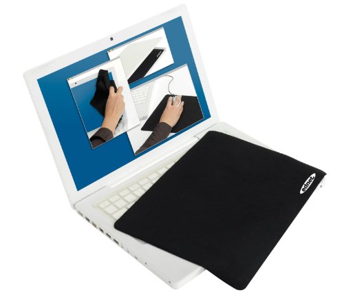 Ednet 3 in 1 Netbook Protector Pad (12,1 Zoll) 245*165mm Mousepad schwarz von ednet