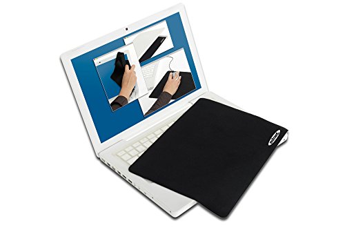 Ednet 3 in 1 Netbook Protector Pad (12,1 Zoll) 245*165mm Mousepad schwarz von ednet